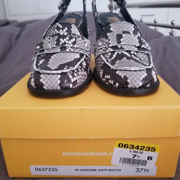 Mimosa sling back shoes, size 7.5 - Picture 2 of 5